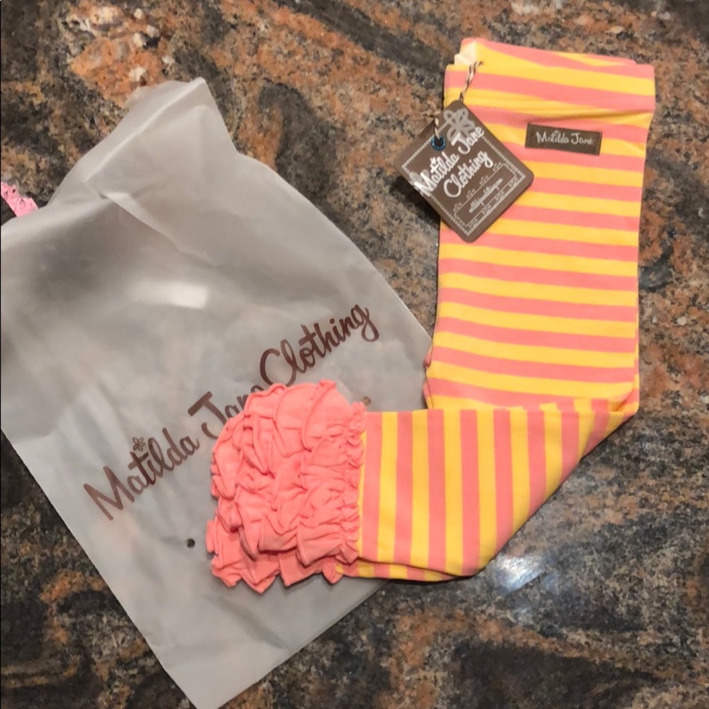Matilda Jane ruffle leggings